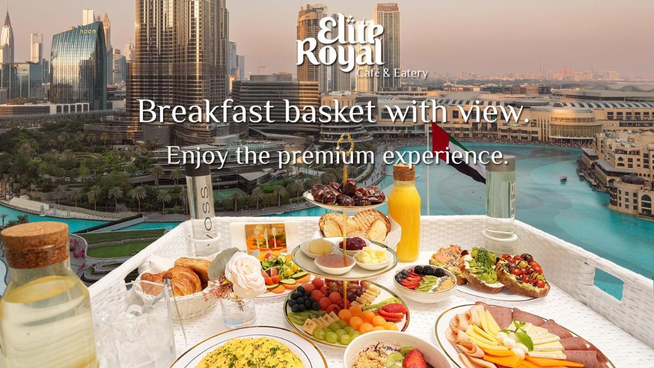 Elite Royal Apartment - Full Burj Khalifa & Fountain View - Ambassador Dubaj Exteriér fotografie